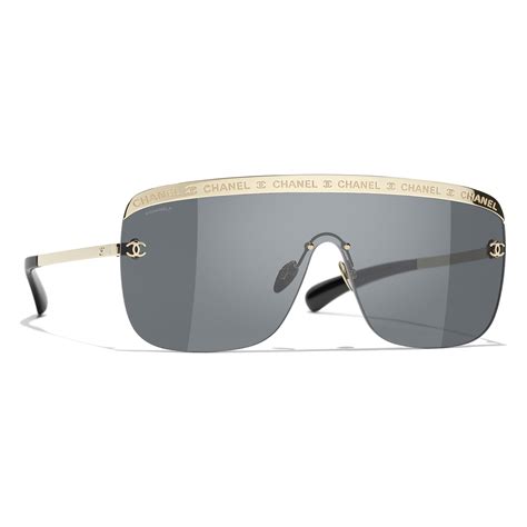 chanel 2179 c124|CHANEL Sunglasses: Shield Sunglasses, metal — Fashion.